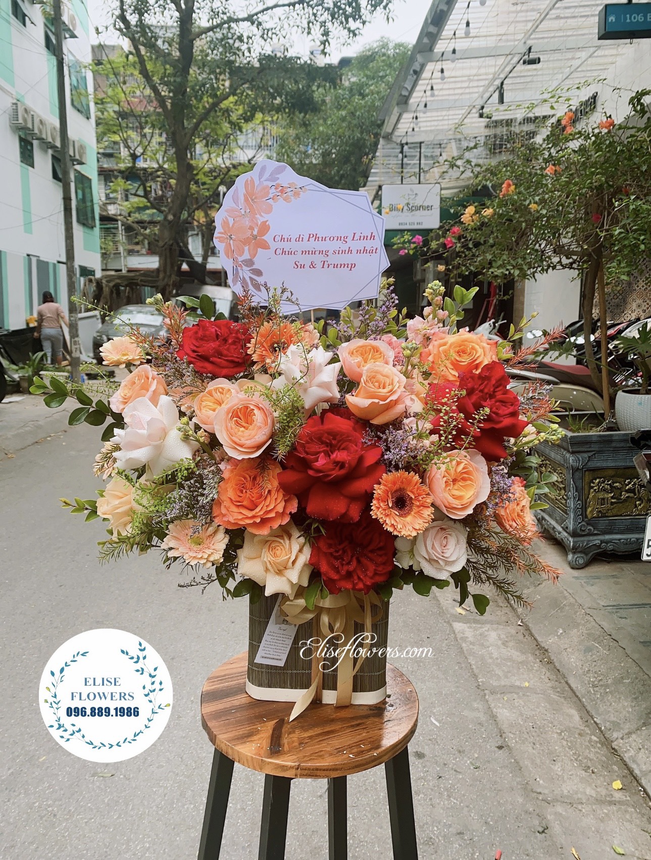 Hoa khai trương đẹp ở quận Cầu Giấy, Hà Nội | Đặt hoa khai trương quận Cầu Giấy, Hà Nội