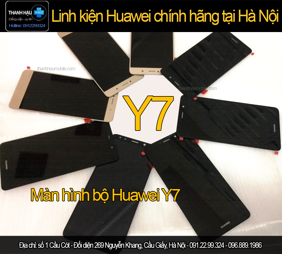 Màn hình Huawei Y7 chính hãng tại Hà Nội