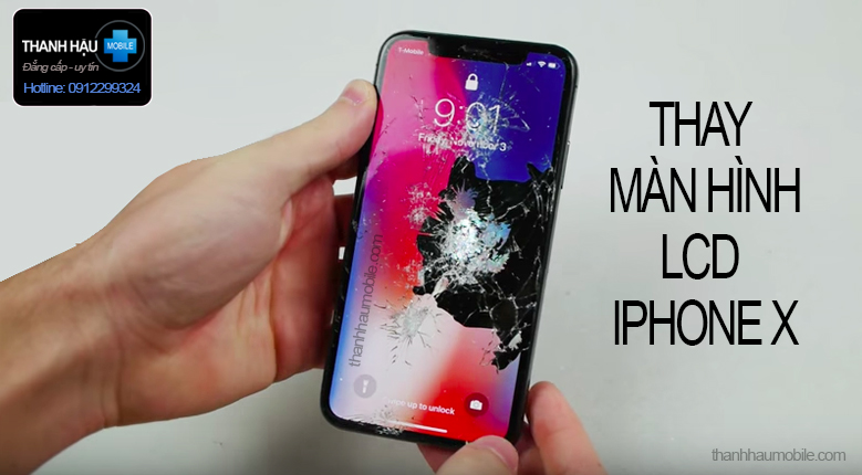 Thay màn hình iphone X giá bao nhiêu - thay màn hình iphone x chính hãng ở hà nội