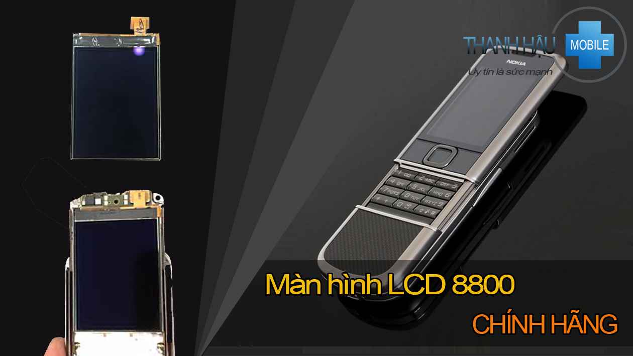 Thay màn hình nokia 8800 chính hãng, màn hình 8800e, 8800 gold arte, sirocco, anakin