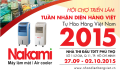 Gian hàng Máy làm mát Nakami tại hội chợ Tuần Nhận Diện Hàng Việt 2015