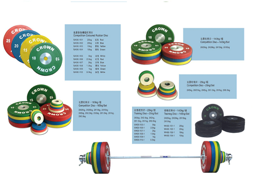 bộ tạ thi đấu Crown