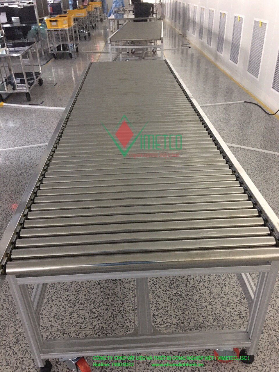 Con lăn băng tải |  con lăn Inox |  con lăn thép|  Sản xuất con lăn|  báo giá con lăn