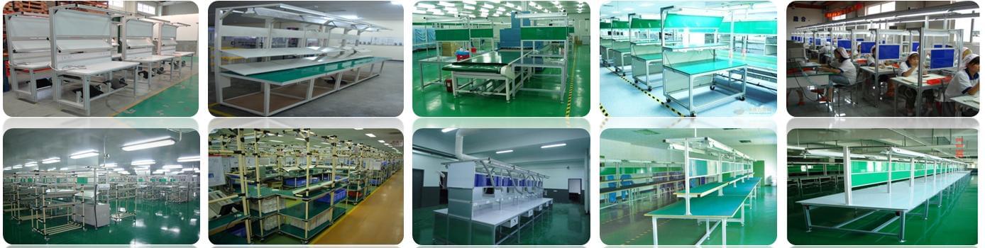 Bàn thao tác | bàn kiểm tra | giá kệ kho | xe đẩy linh kiện| Test line