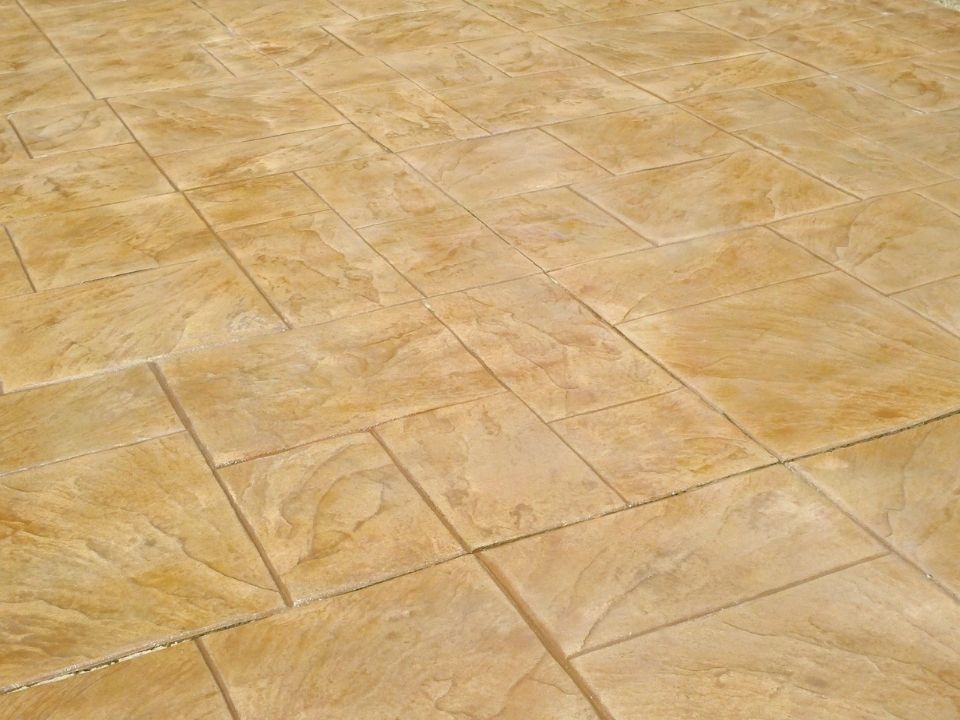 Bê tông áp khuôn giả đá có tính thẩm mỹ cao (Ảnh sưu tầm)