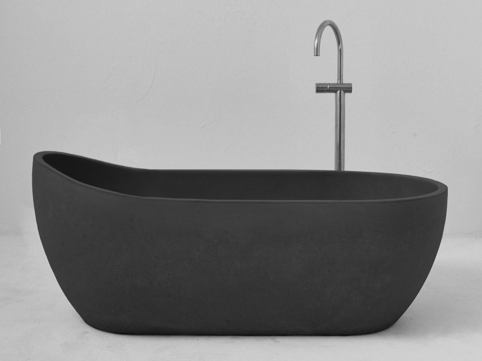 Bồn tắm bê tông BLIU01 tone đen