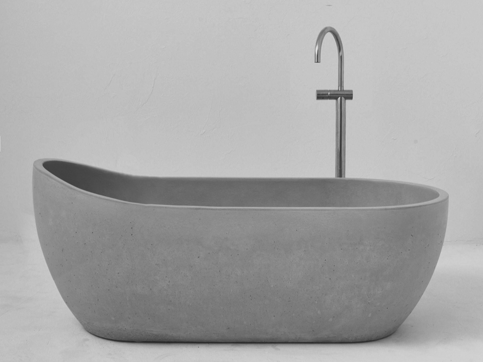 Mẫu bồn tắm bê tông mài BLIU01 tại Vietbeton