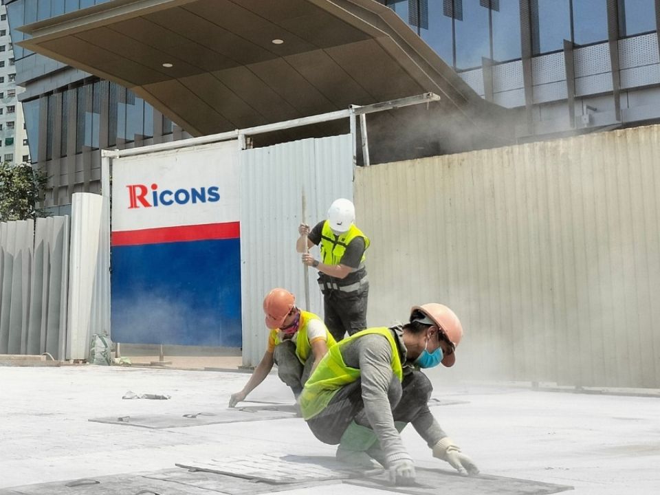 Khuôn dập bê tông tại Vietbeton