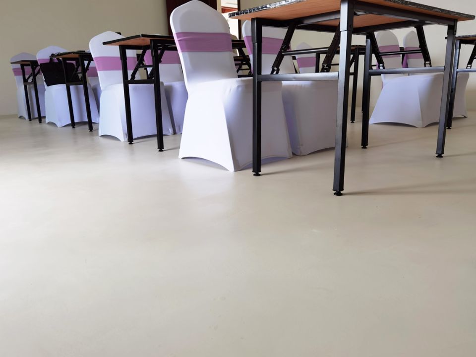 Sàn microcement liền mạch, không có mối nối (Ảnh sưu tầm)