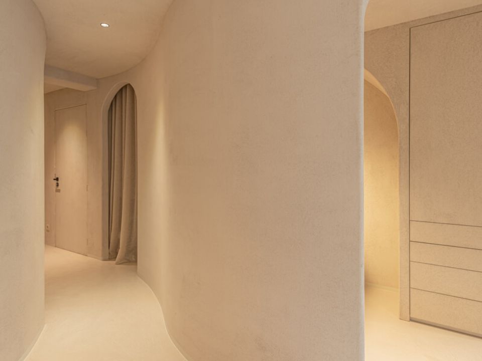 Microcement mang lại lớp hoàn thiện liên tục, không mối nối (Ảnh sưu tầm)