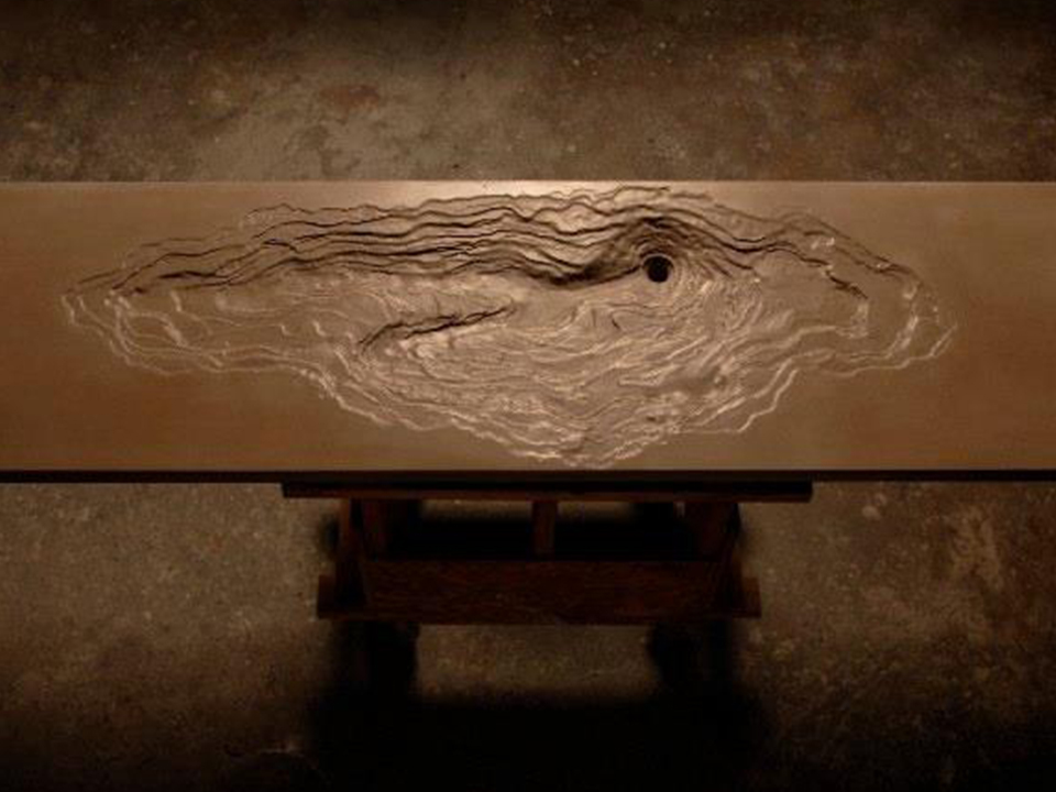 Chậu bê tông đúc