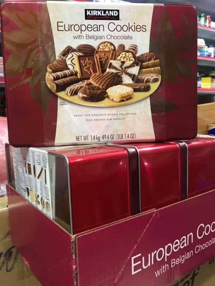 Bánh kirkland european cookies 1.4 kg - USA