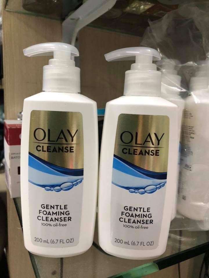 Sữa rửa mặt tạo bọt cho da nhạy cảm Olay Gentle Clean Foaming Cleanser ( Mẫu mới)