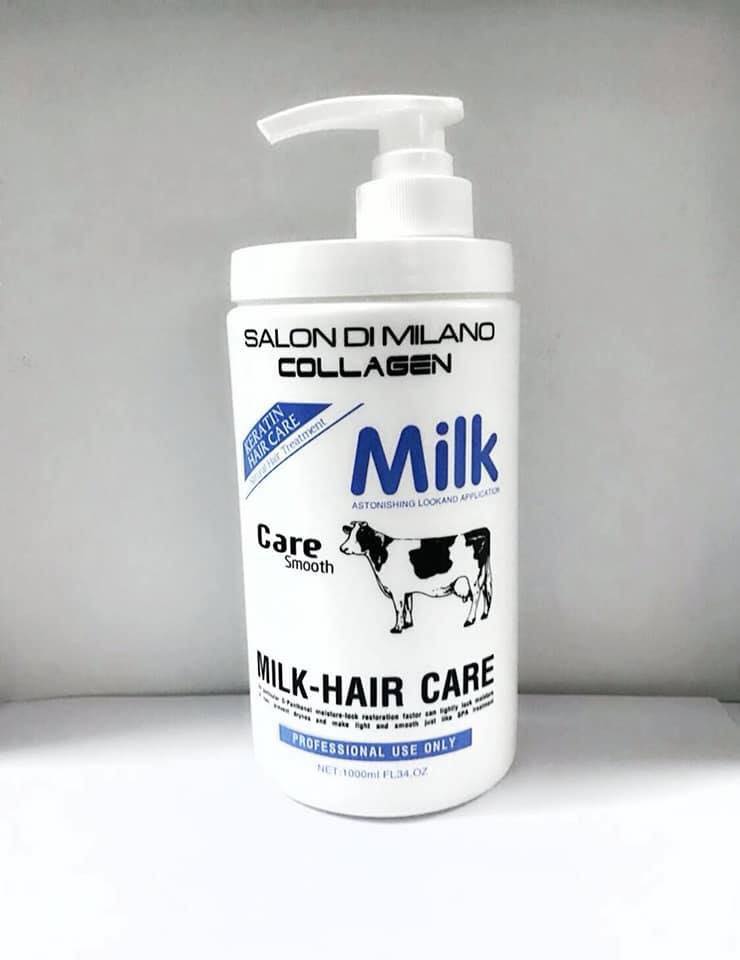 Hấp dầu sữa bò Collagen Milano Milk.