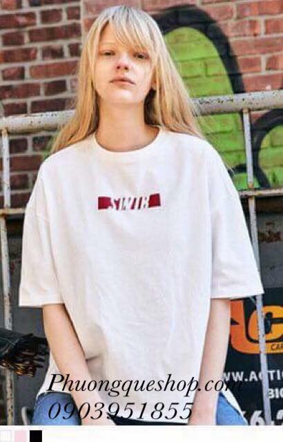 T-shirt #swib xuất hàn form unisex