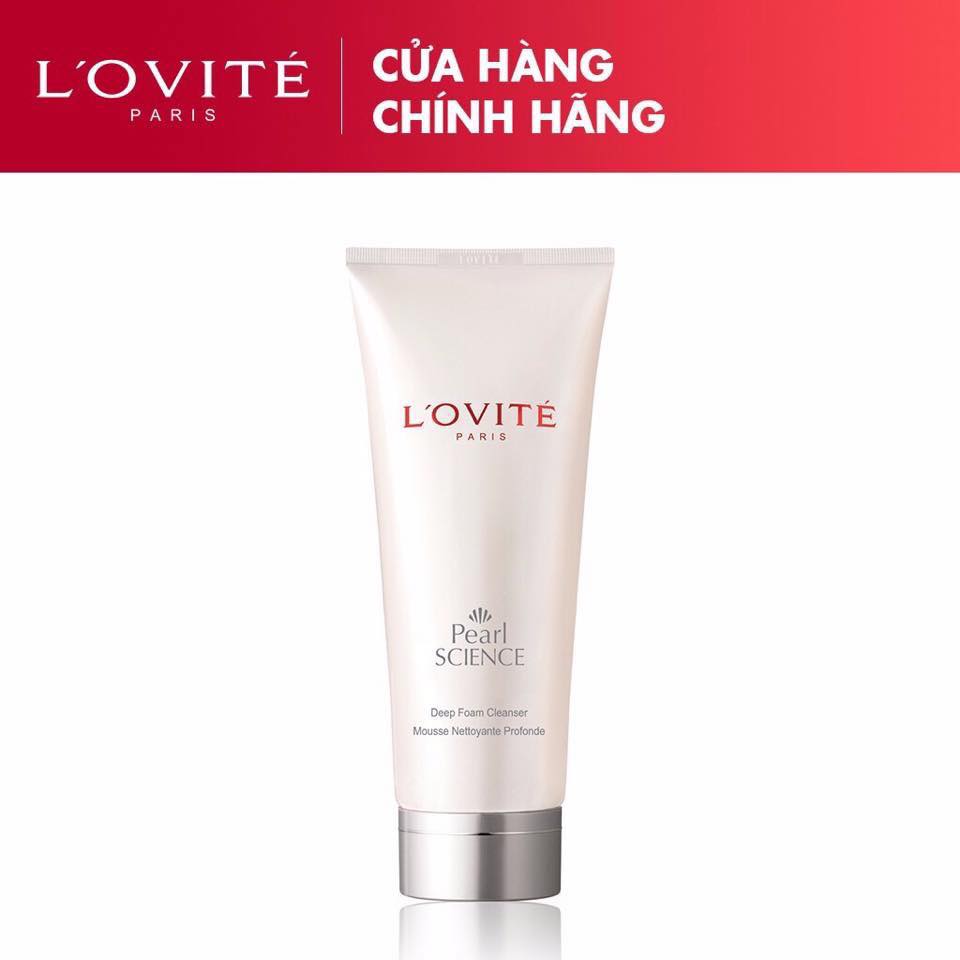 Sữa rửa mặt ngọc trai Lovite Pear Science Deep Cleansing 170ml 