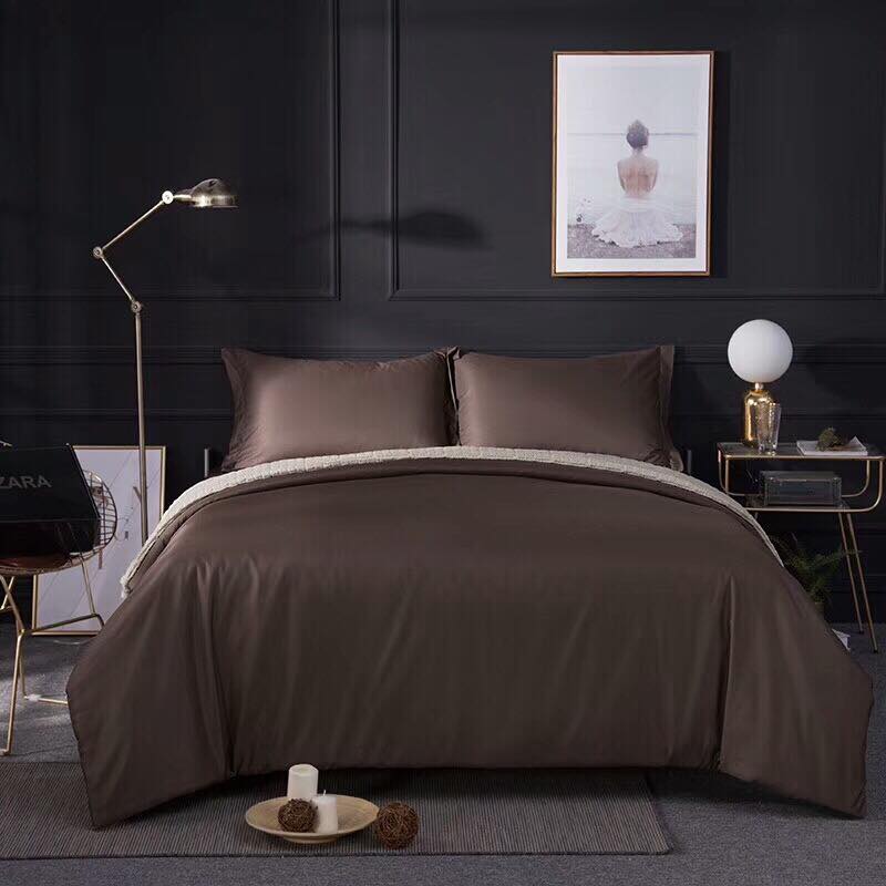 Bộ ga giường *zara* chất satin mịn mát