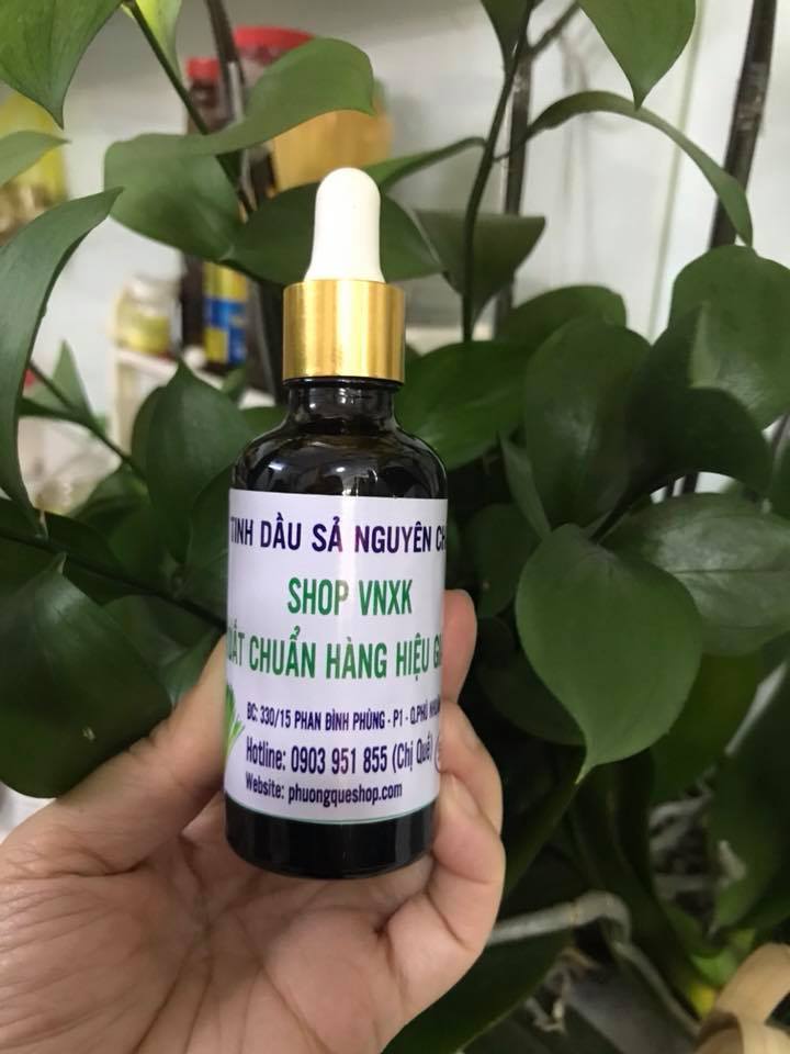 Tinh dầu xả nguyên chất hoàn toàn từ thiên nhiên