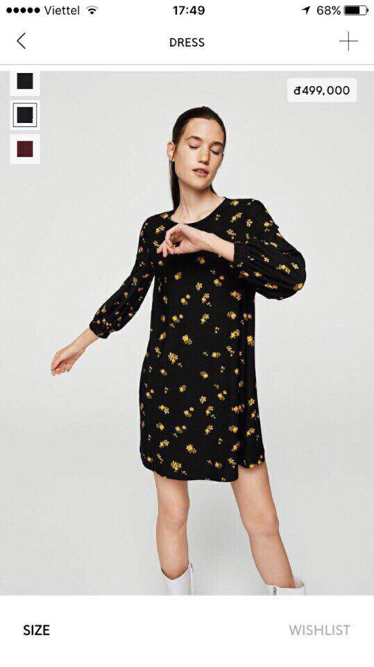Hàng xuất chuẩn hiệu *mango* size xs s m