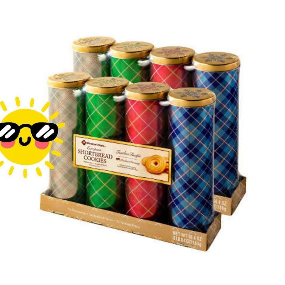 BÁNH QUI ĐẾN TỪ ĐỨC SHORTBREAD COOKIES of MEMBER's MARK 1,6kg
