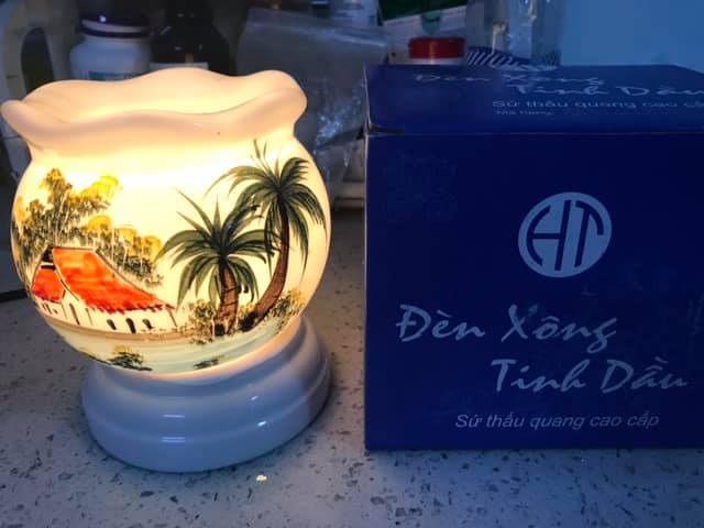 ĐÈN XÔNG TINH DẦU Gốm BÁT TRÀNG 