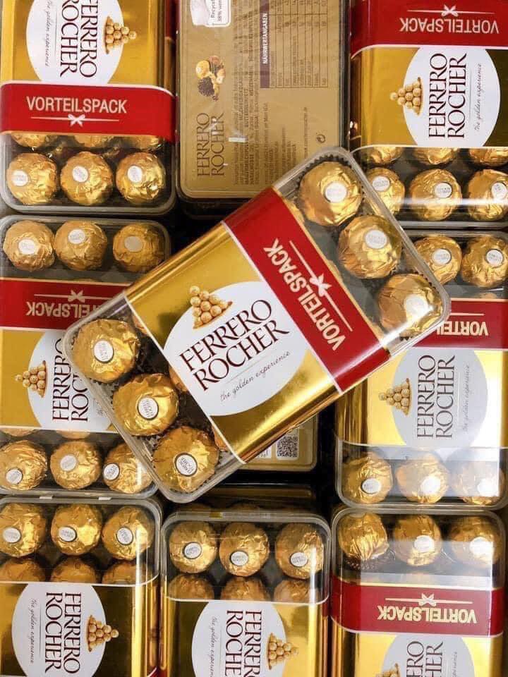 Socola Ferrero Rocher 30 Viên Date 2022