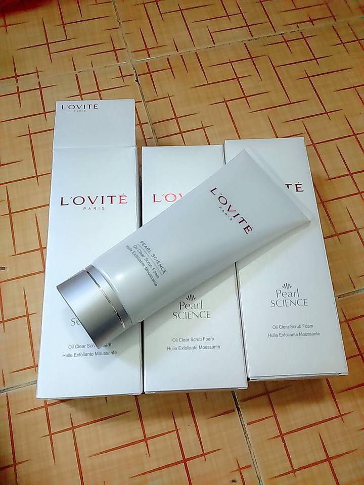 Sữa rửa mặt ngọc trai Lovite Pear Science Deep Cleansing 170ml 