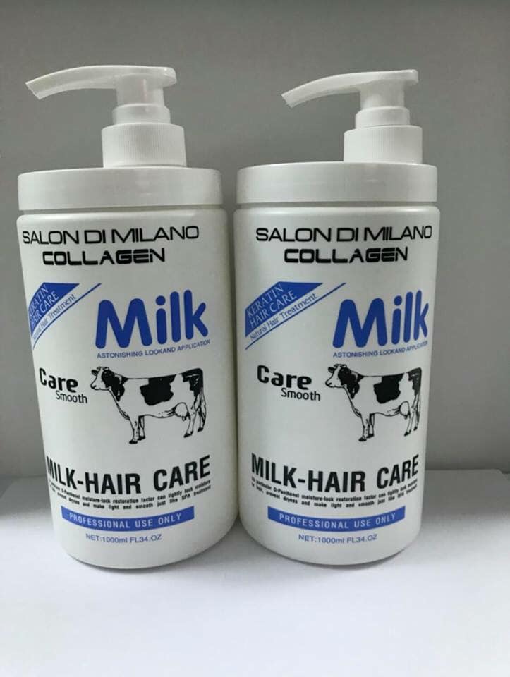 Hấp dầu sữa bò Collagen Milano Milk.