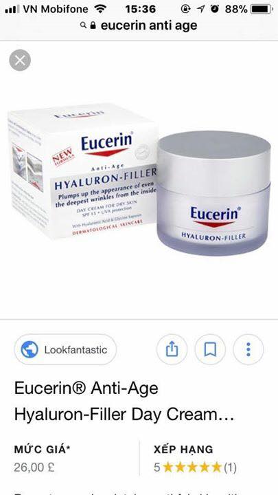 dược mỹ phẩm Eucerin