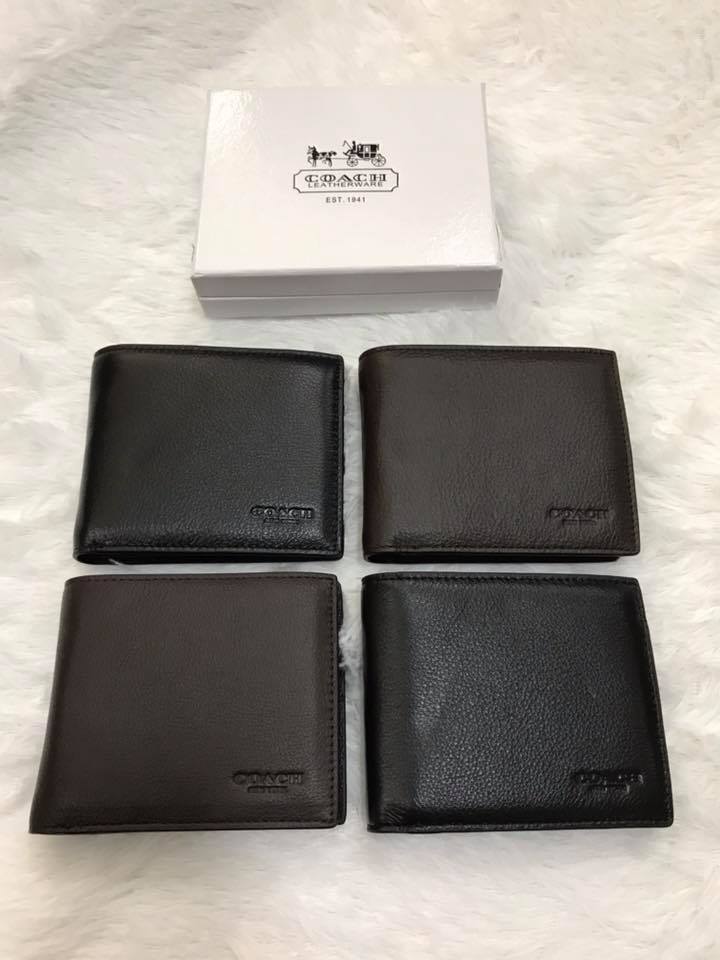 Ví nam da mềm nhiều ngăn