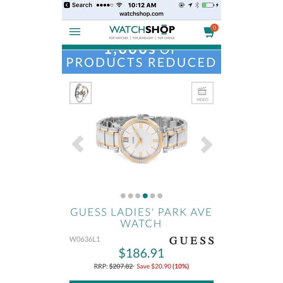 Đồng hồ Michael Kors mặt vuông