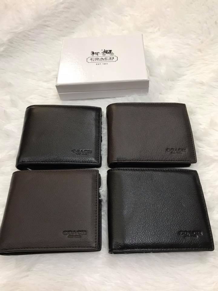 Ví nam da mềm nhiều ngăn