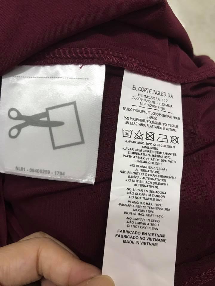 Đầm thun crayon hiệu Easy wear