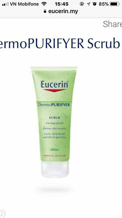 dược mỹ phẩm Eucerin