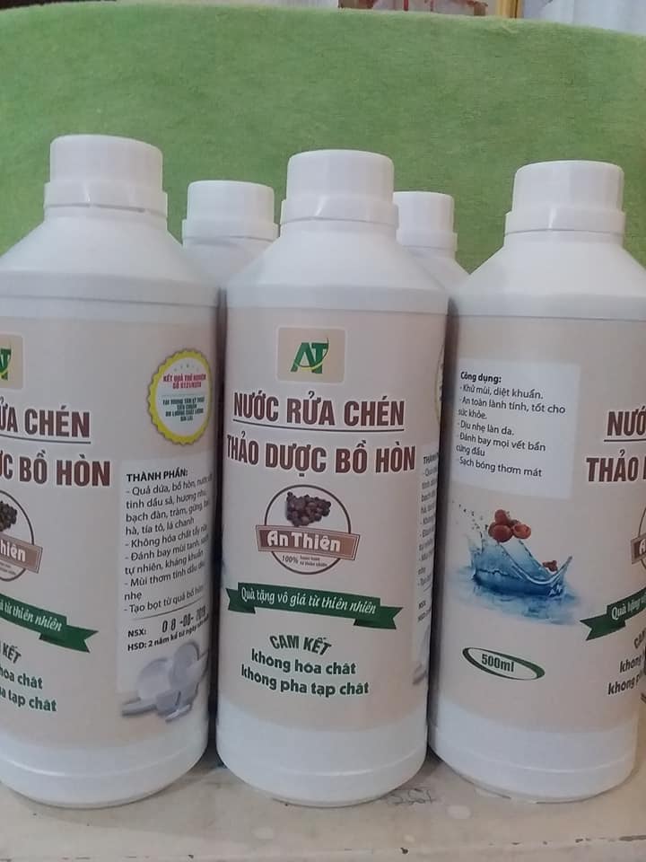 Nước rửa chén thảo dược bồ hòn