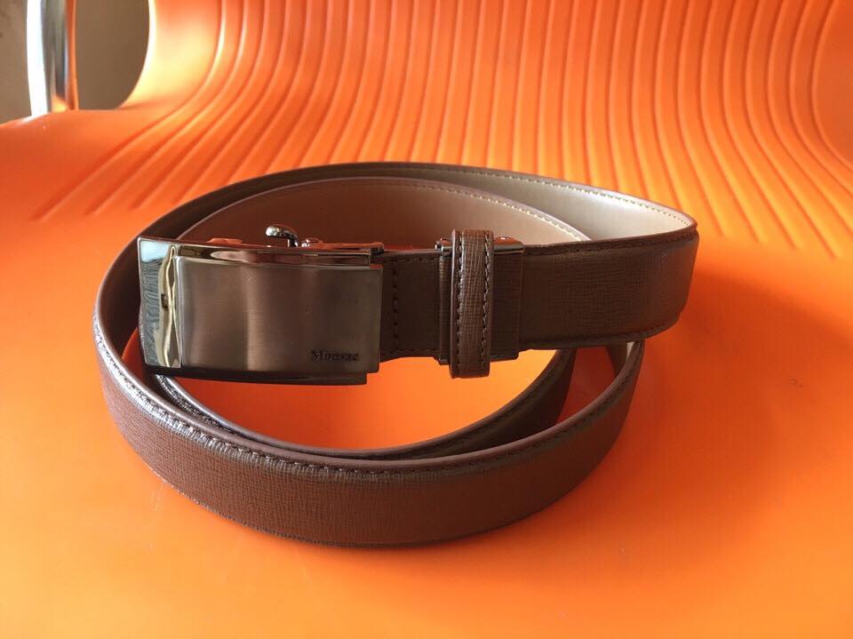 Dây nịt ( thắt lưng) nam da hiệu MON.SAC và Nicole xuất Pháp