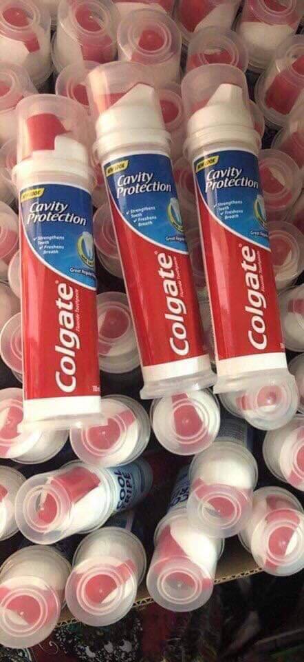 Kem đánh răng Colgate ống 100ml Cool Stripe và Cavity Protection
