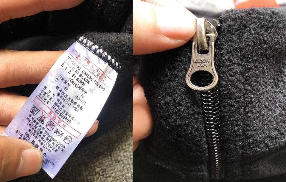 Áo Dickies lông cừu Unisex nam nữ mặc đc