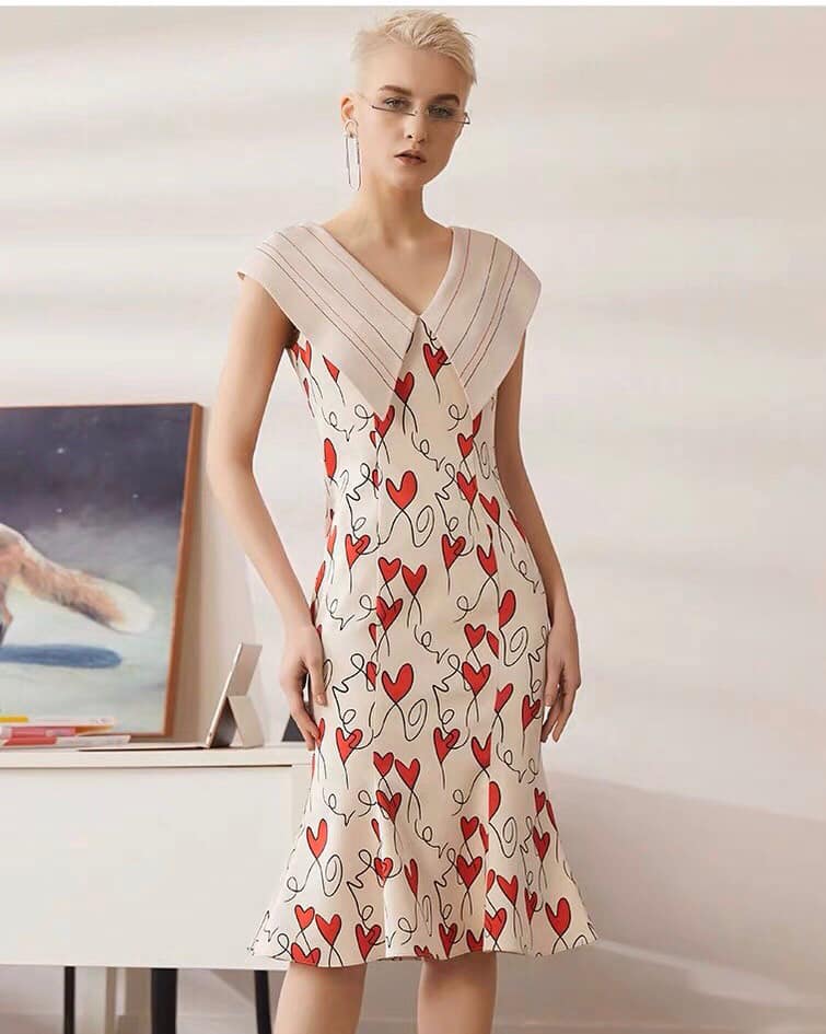Đầm Doris đuôi cá