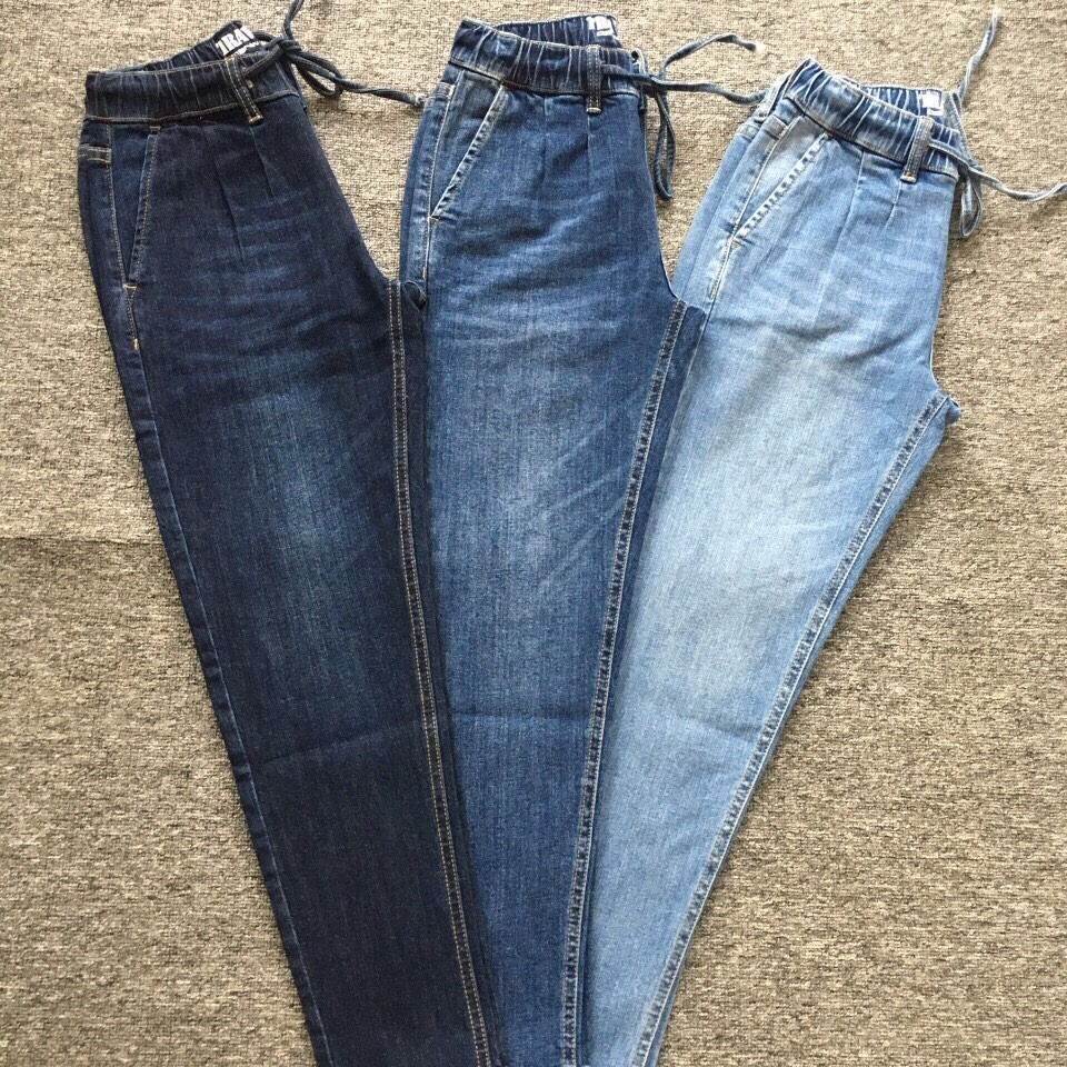Jean Gap lưng thun cột dây