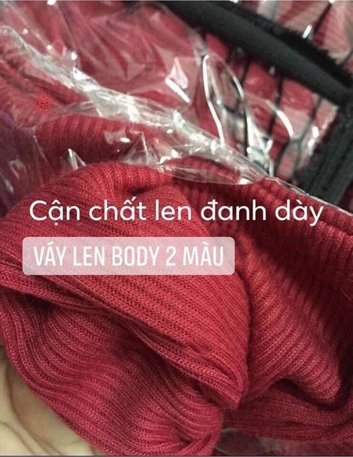 Váy len tăm