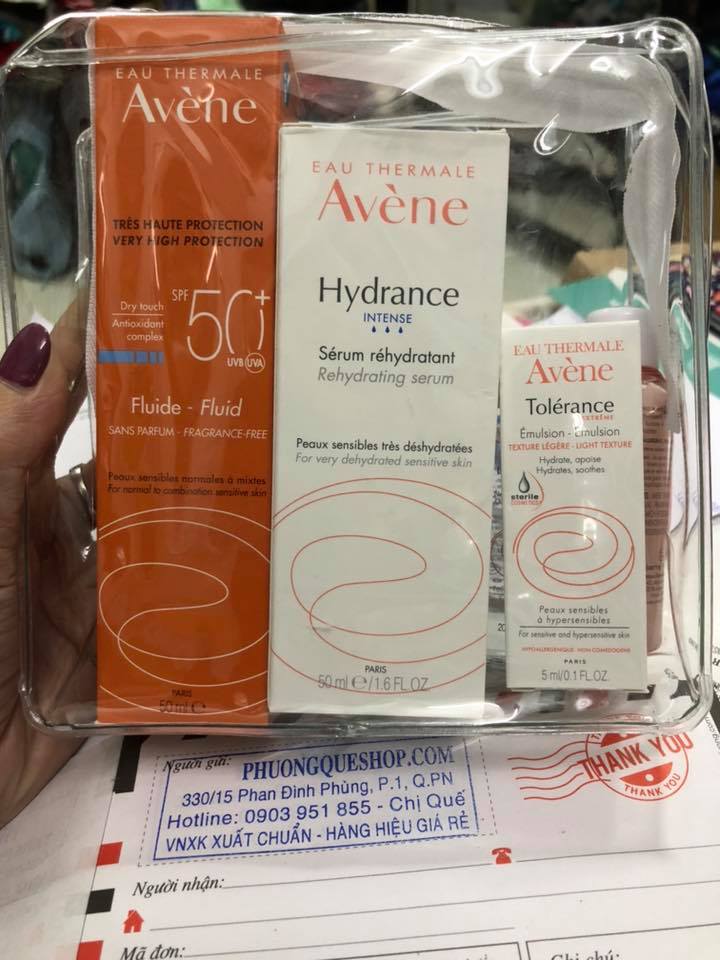 set mỹ phẫm Avene