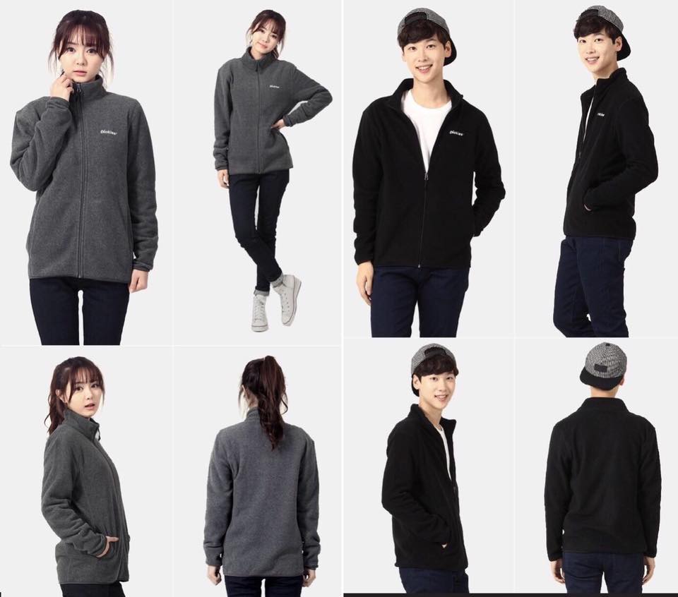 Áo Dickies lông cừu Unisex nam nữ mặc đc