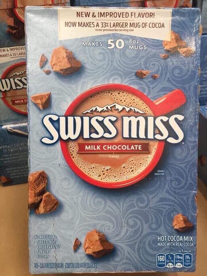 BỘT CACAO SWISS MISS HOT COCOA MIX MILK CHOCOLATE