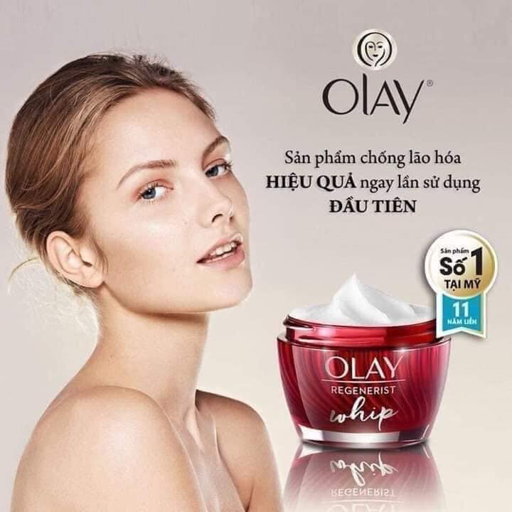 Kem dưỡng Olay Regenerist Whip Facial Moisturizer, SPF25