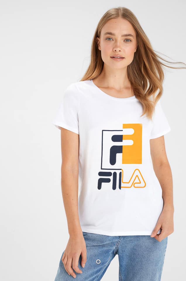 áo thu trắng Filla