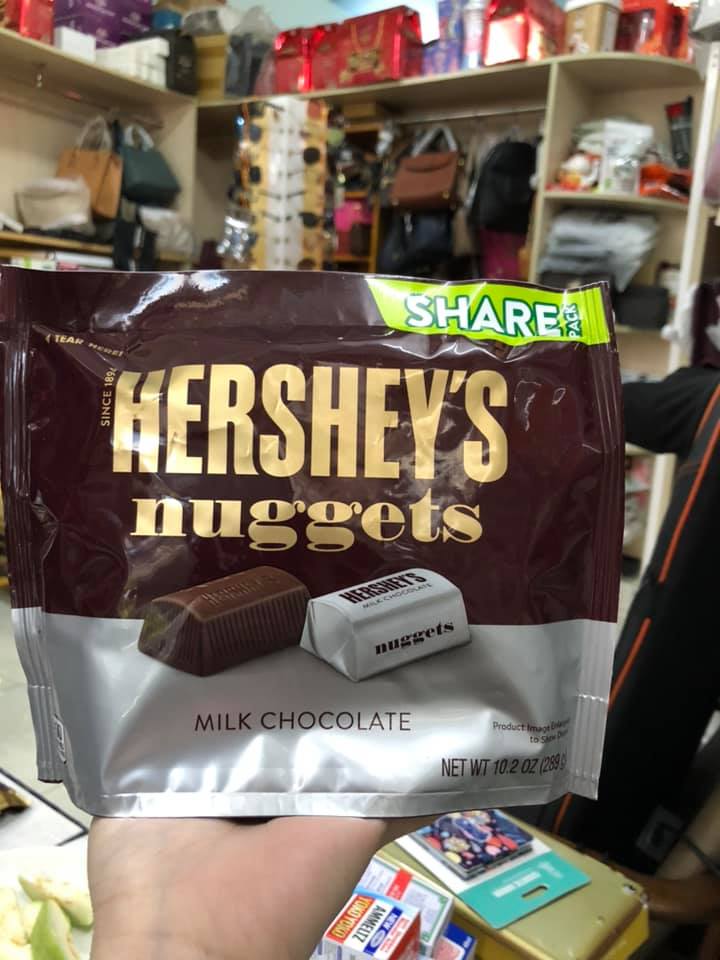 SÔCÔLA HERSHEY'S NUGGETS và SOCOLA KISSES Ú