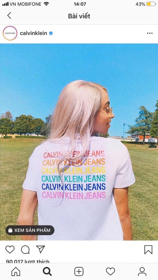 Áo thun Calvin Klein