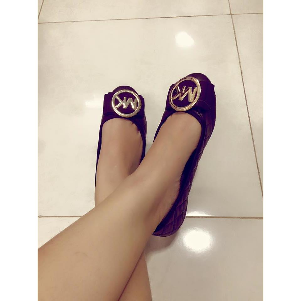 Giày búp bê, đế bệt.