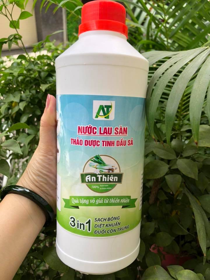 Nước lau sàn tinh xả hoàn toàn nguyện liệu tự nhiên